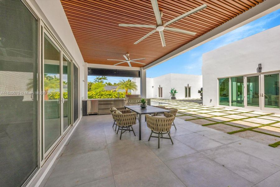 Furnished interior view inside a new home in , Miami (Image 5).