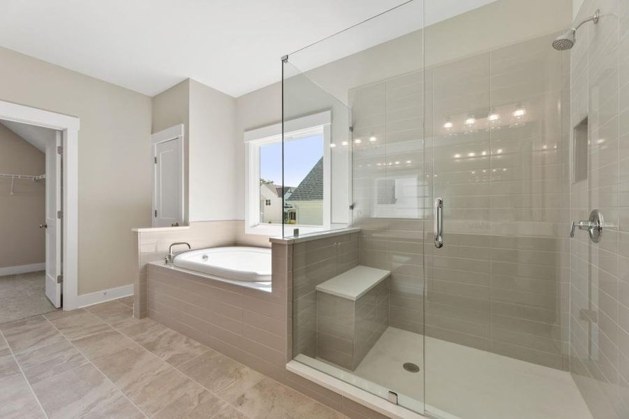 Furnished interior view inside a new home in Hillshire, Cumming (Image 15).