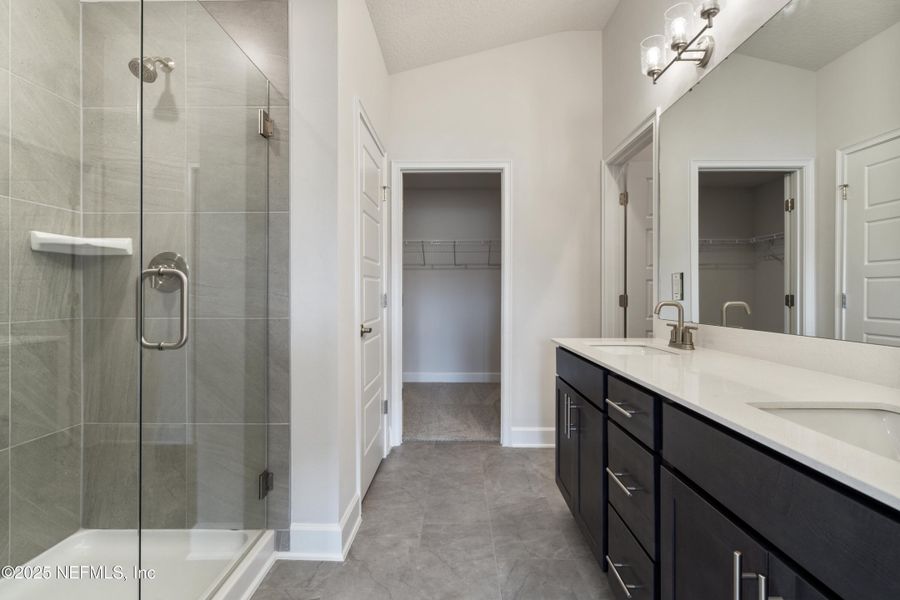 Furnished interior view inside a new home in Shadow Crest at Rolling Hills, Green Cove Springs (Image 9). Furnished interior view inside a new home in Shadow Crest at Rolling Hills, Green Cove Springs (Image 9).