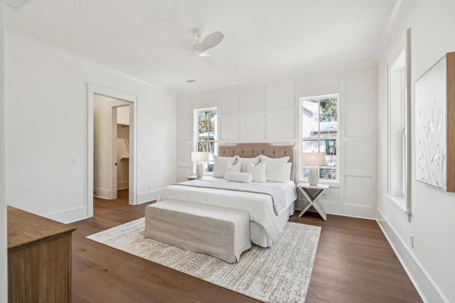 Furnished interior view inside a new home in , Johns Island (Image 16).