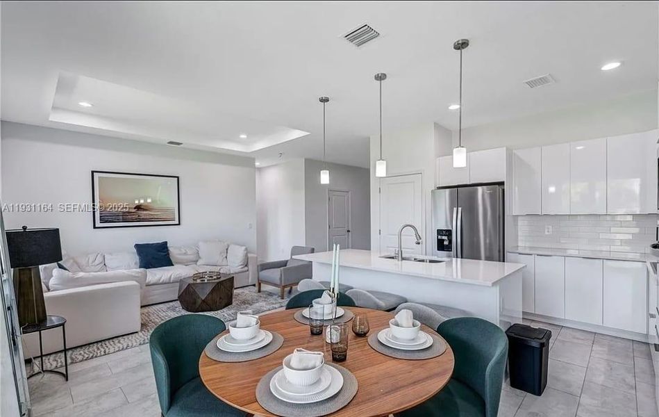 Furnished interior view inside a new home in , Labelle (Image 6).