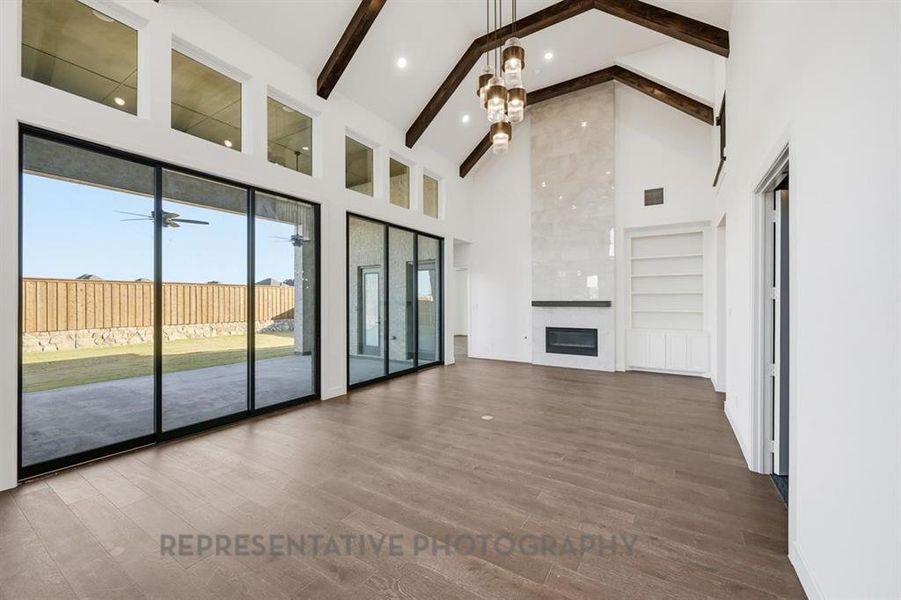 Spacious, unfurnished interior of a new home in Mosaic, Prosper (Image 28).