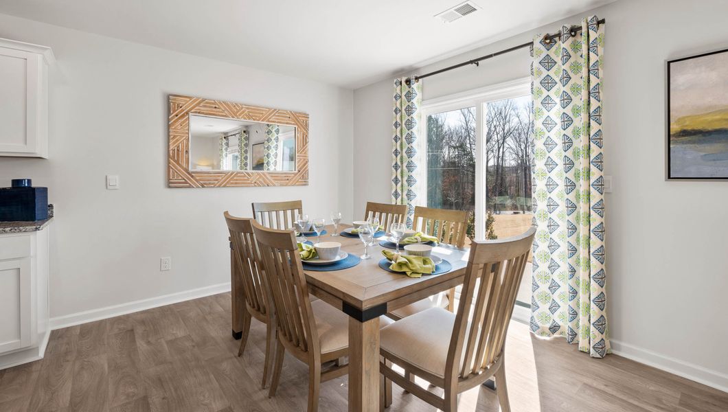 Furnished interior view inside a new home in Cascade Point, Seneca (Image 14). Furnished interior view inside a new home in Cascade Point, Seneca (Image 14).