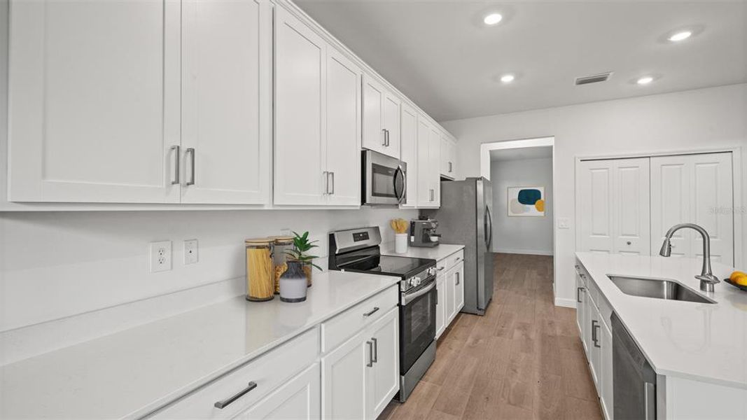 Furnished interior view inside a new home in Rye Ranch, Parrish (Image 2).
