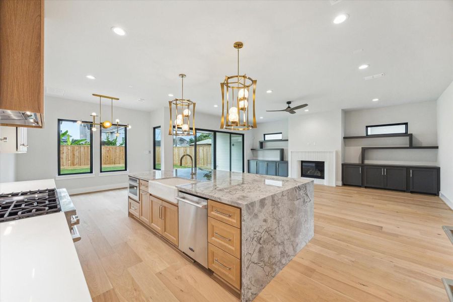 Furnished interior view inside a new home in Garden Oaks and Oak Forest, Houston (Image 14). Furnished interior view inside a new home in Garden Oaks and Oak Forest, Houston (Image 14).