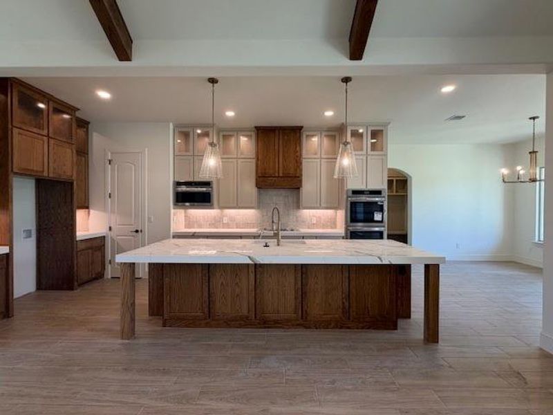Furnished interior view inside a new home in , Weatherford (Image 4).