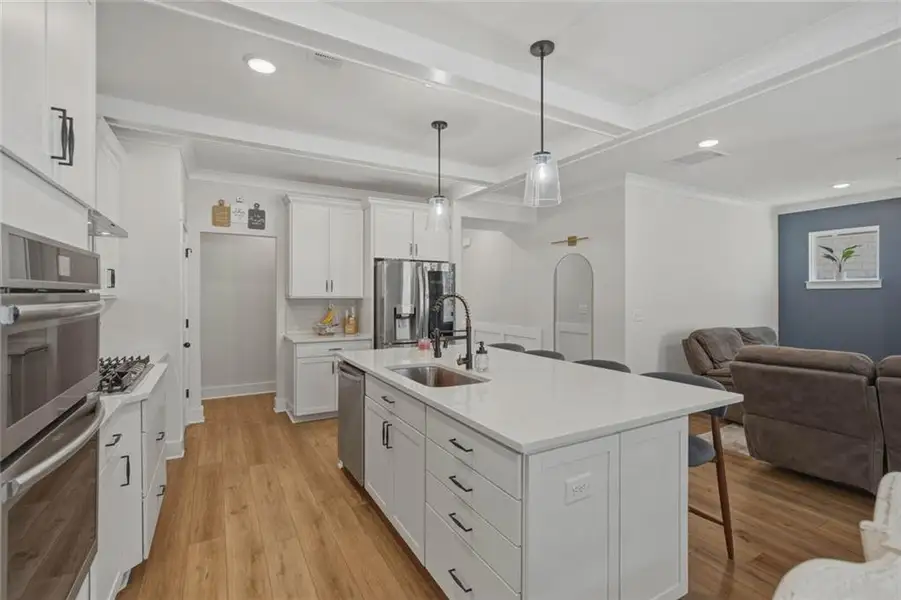 Furnished interior view inside a new home in Cambridge, Flowery Branch (Image 8).