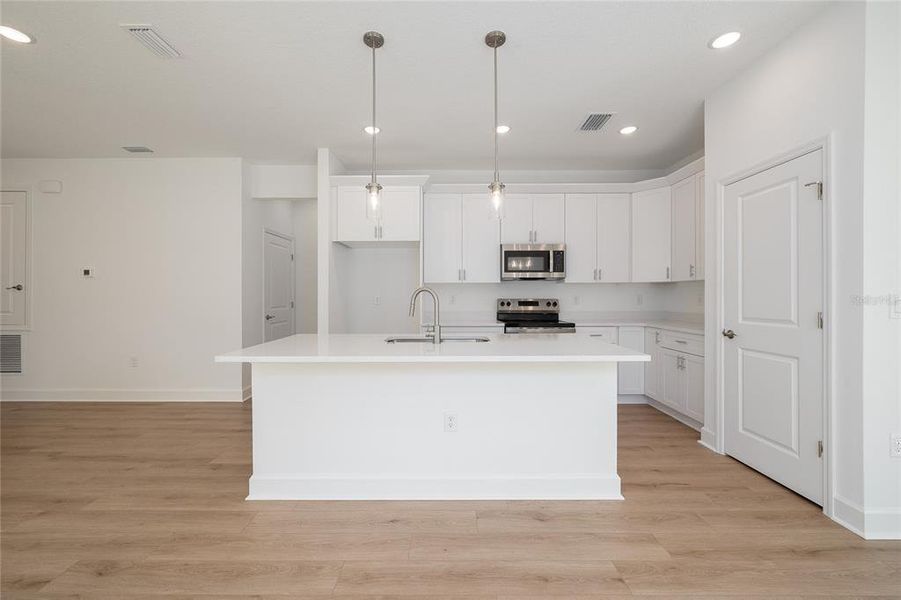 Furnished interior view inside a new home in , Sanford (Image 9).