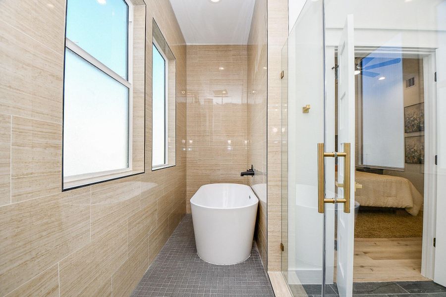 Furnished interior view inside a new home in , Houston (Image 18).