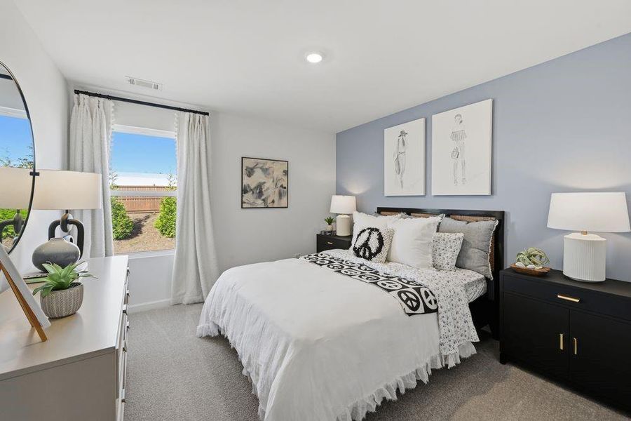 Furnished interior view inside a new home in Falls Creek, Flowery Branch (Image 27).