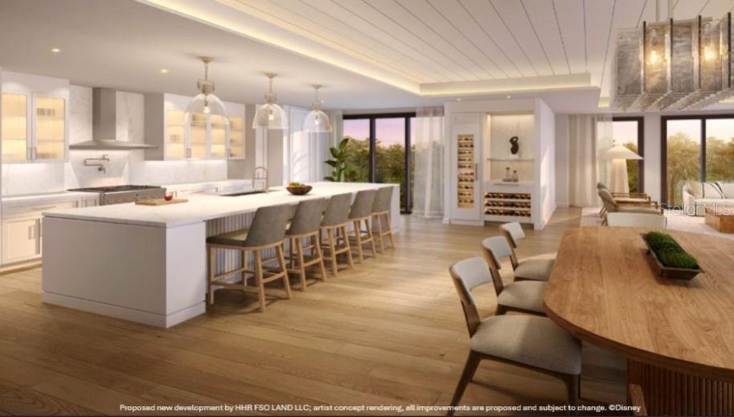 Furnished interior view inside a new home in , Orlando (Image 9).