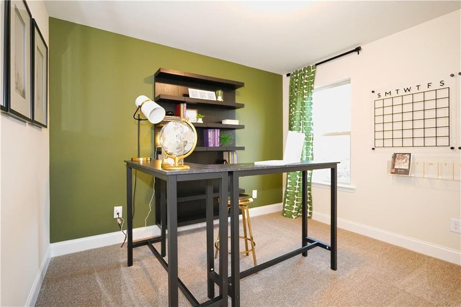 Furnished interior view inside a new home in Hellen Valley, Braselton (Image 13).