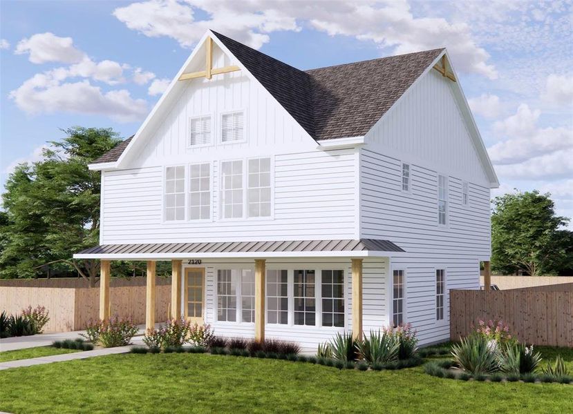 Front exterior of a new home in , Waco, TX, highlighting curb appeal (Image 2).