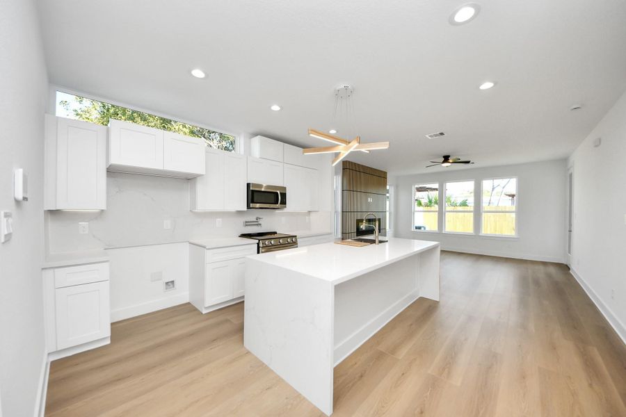 Furnished interior view inside a new home in , Houston (Image 7). Furnished interior view inside a new home in , Houston (Image 7).