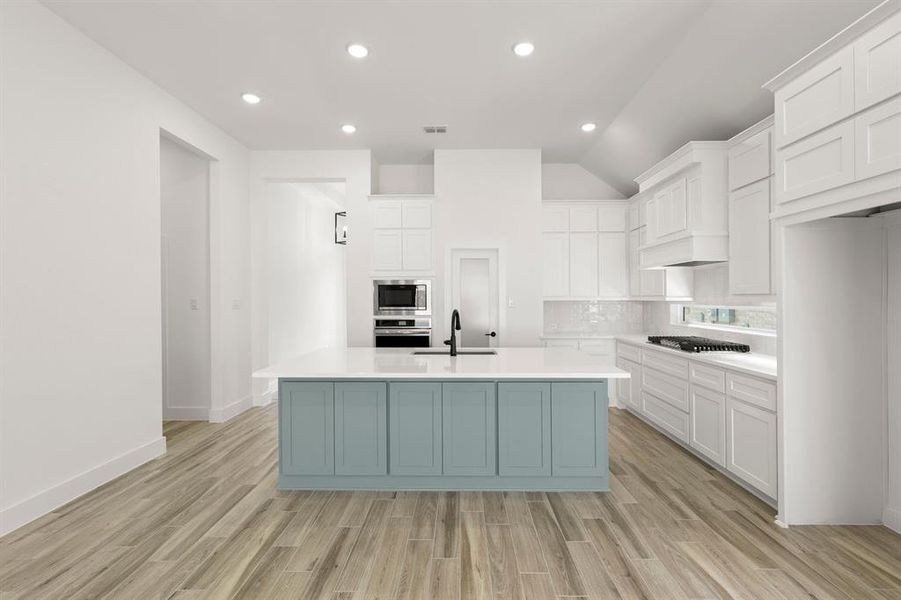 Furnished interior view inside a new home in Valencia on The Lake, Little Elm (Image 20).