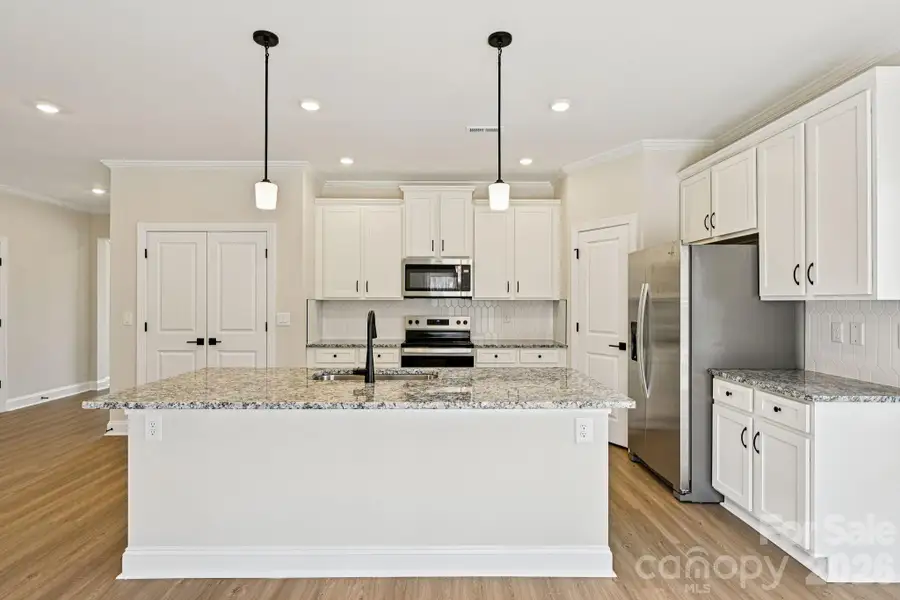 Furnished interior view inside a new home in Colonial Crossing, Troutman (Image 7).