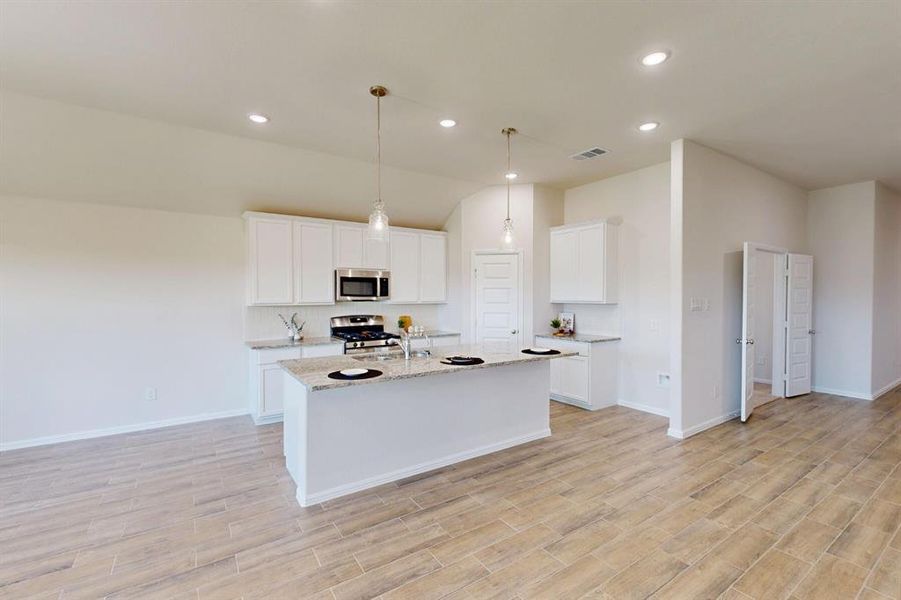 Furnished interior view inside a new home in Meadow Park, Denton (Image 10). Furnished interior view inside a new home in Meadow Park, Denton (Image 10).
