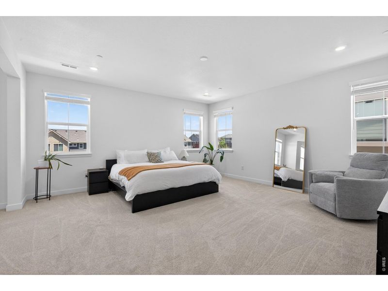 Furnished interior view inside a new home in Sunset Village, Erie (Image 20).