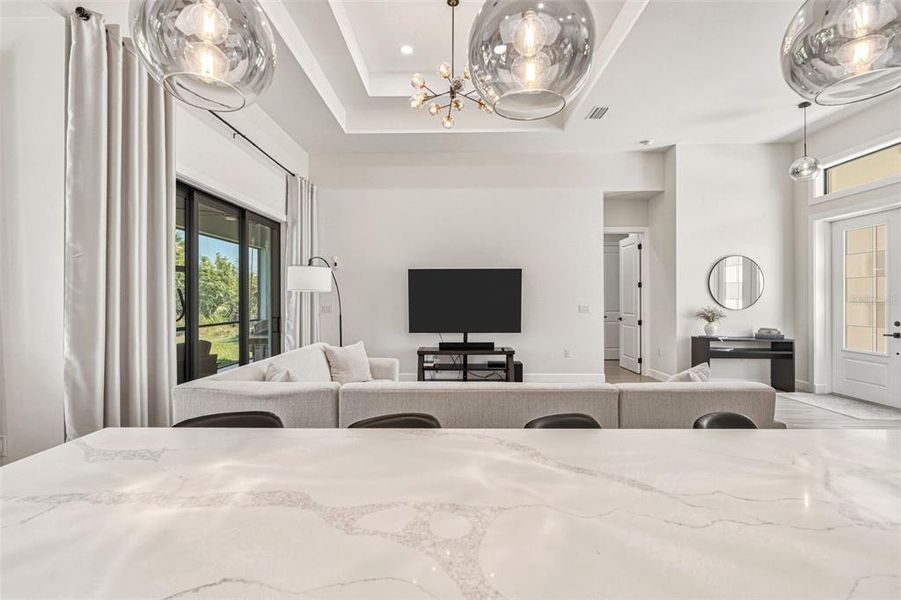 Furnished interior view inside a new home in , North Port (Image 30).