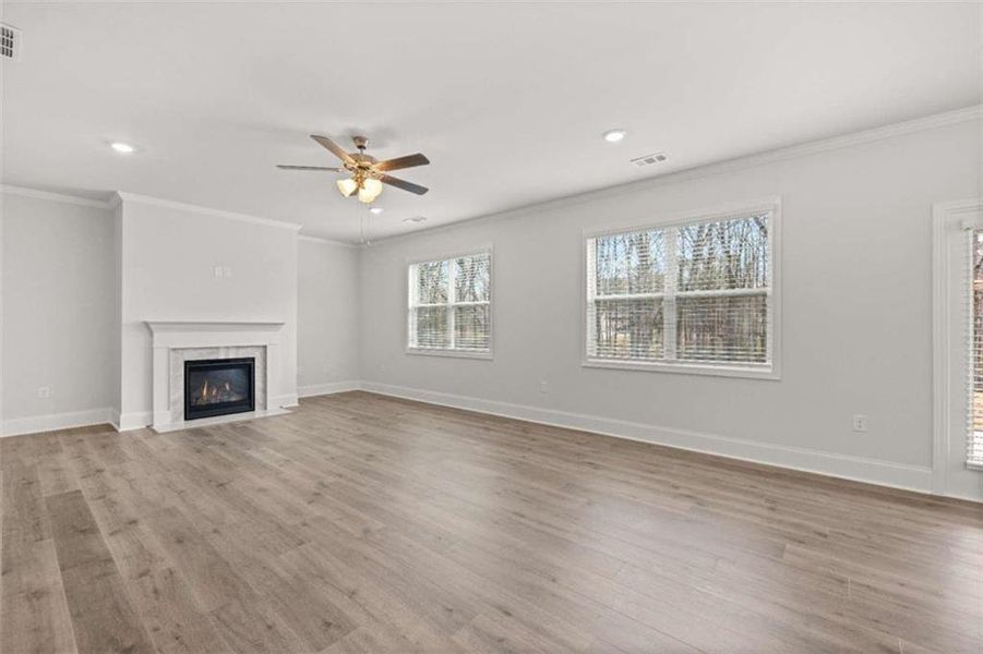 Spacious, unfurnished interior of a new home in Holland Estates, Powder Springs (Image 46).