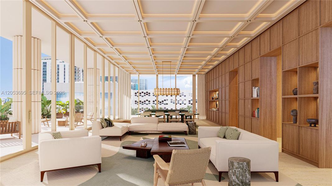 lounge lobby