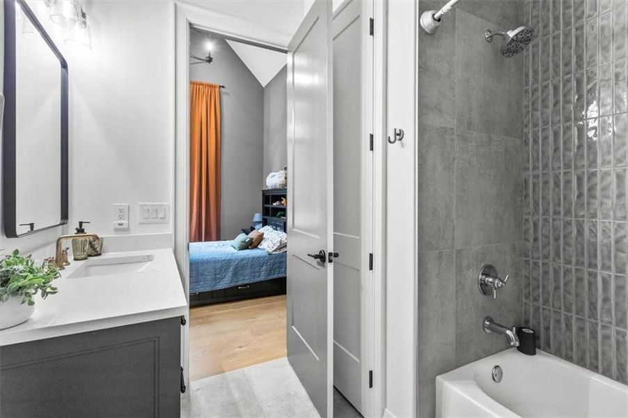 Furnished interior view inside a new home in , Hoschton (Image 40). Furnished interior view inside a new home in , Hoschton (Image 40).