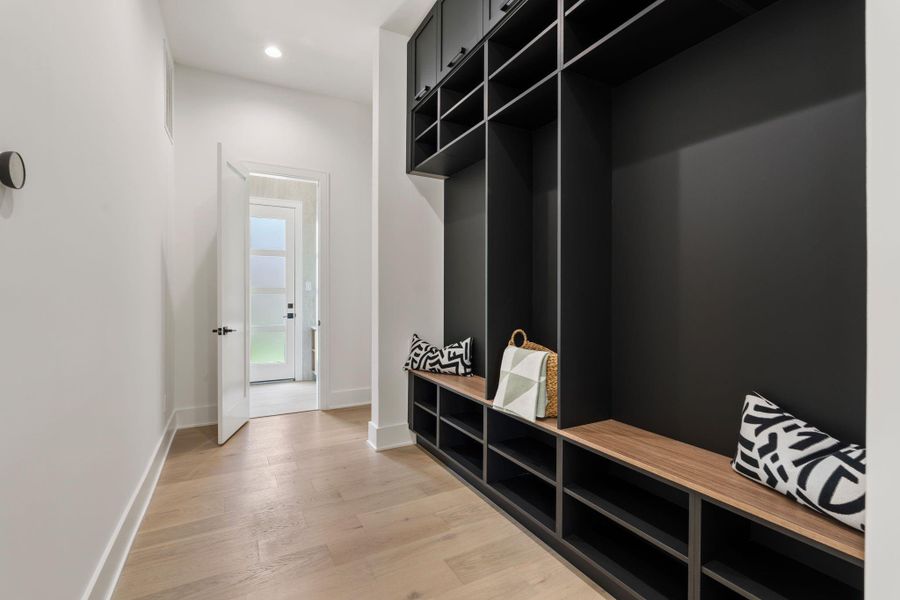 Furnished interior view inside a new home in , Houston (Image 32).