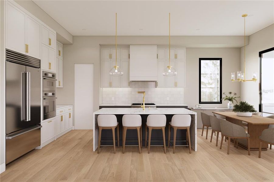 Furnished interior view inside a new home in , Winter Park (Image 5). Furnished interior view inside a new home in , Winter Park (Image 5).