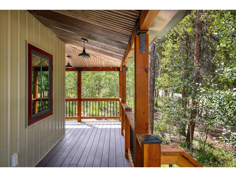 Exterior details and patio area of a home in , Golden (Image 31).