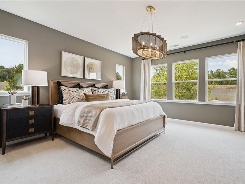 Representative furnished interior of a home built from the Mayes by Tri Pointe Homes in Millstone, Cramerton (Image 17). Representative furnished interior of a home built from the Mayes by Tri Pointe Homes in Millstone, Cramerton (Image 17).