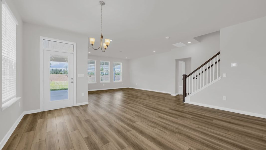 Furnished interior view inside a new home in Chestnut Farms, Longs (Image 6).