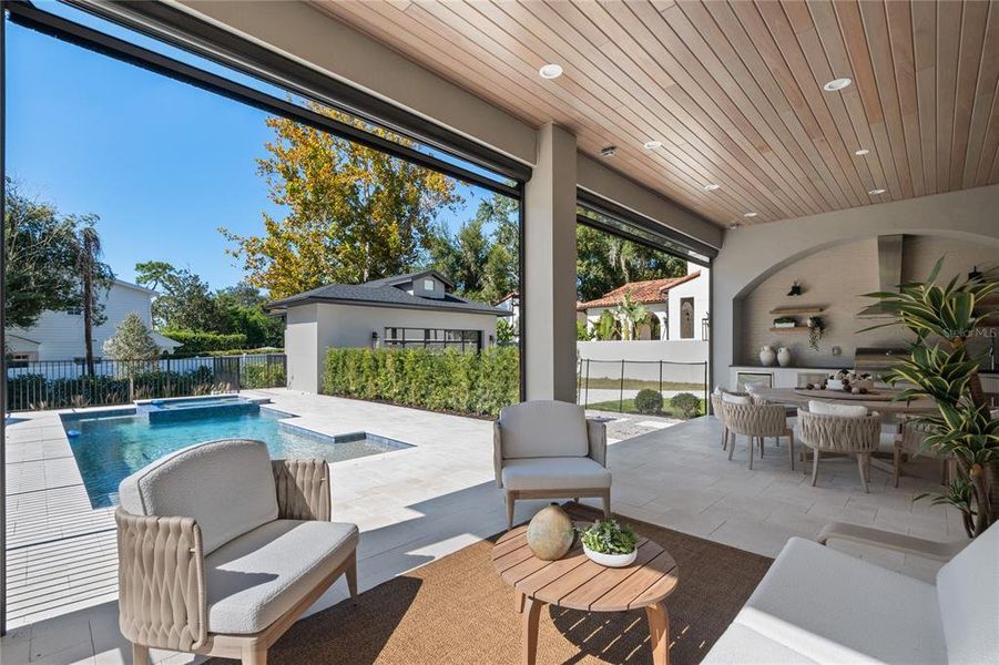 Exterior details and patio area of a home in , Winter Park (Image 4).