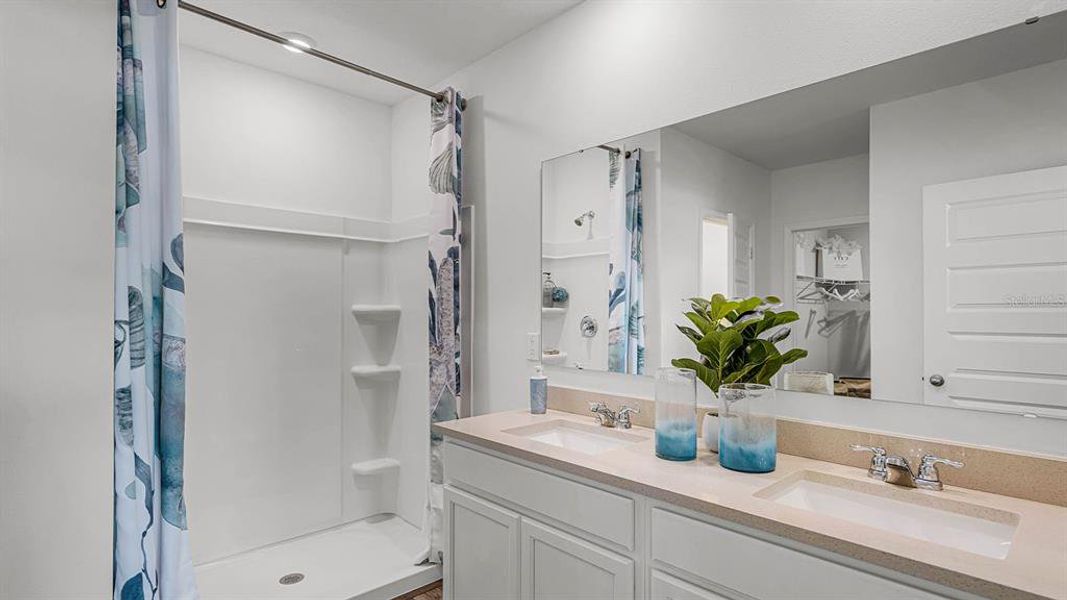 Furnished interior view inside a new home in , Winter Haven (Image 26). Furnished interior view inside a new home in , Winter Haven (Image 26).