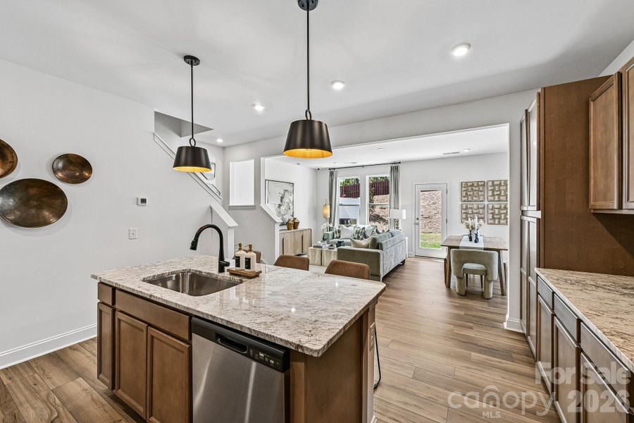 Model Home - Kitchen Island. Model Home - Kitchen Island.