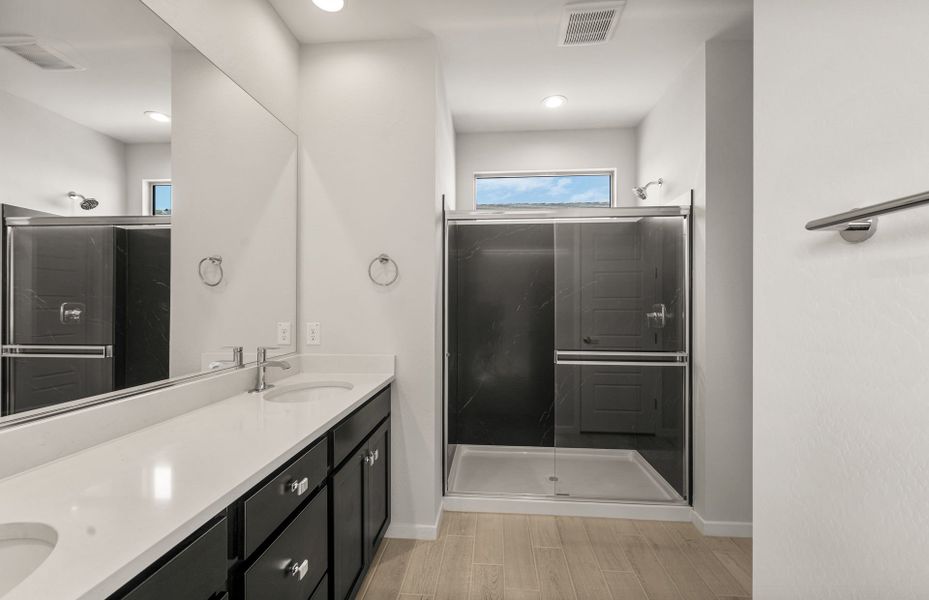 Furnished interior view inside a new home in Soleo, San Tan Valley (Image 8).