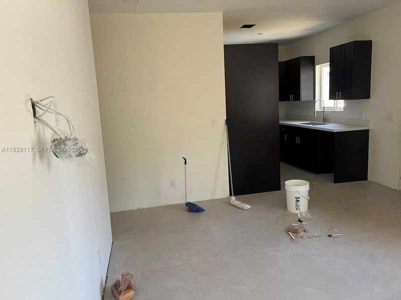 In-progress construction of a new home in , Miami, FL (Image 12).