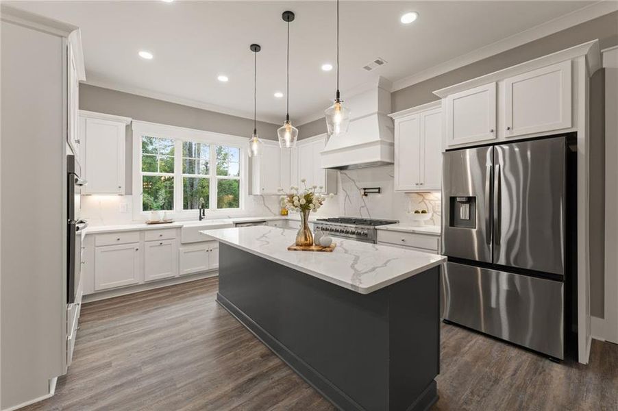 Furnished interior view inside a new home in , Ball Ground (Image 33).