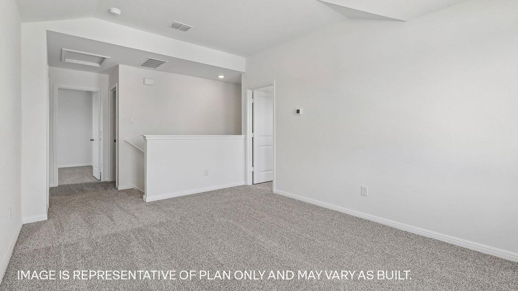 Representative unfurnished interior of a home built from the The Hanna by D.R. Horton in Southgrove, Kyle (Image 28). Representative unfurnished interior of a home built from the The Hanna by D.R. Horton in Southgrove, Kyle (Image 28).
