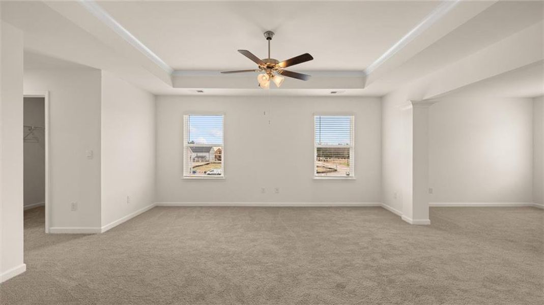 Spacious, unfurnished interior of a new home in Westland, Bogart (Image 13).