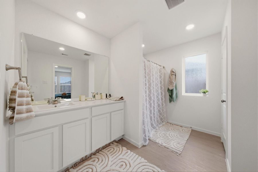 Furnished interior view inside a new home in , Hockley (Image 15).