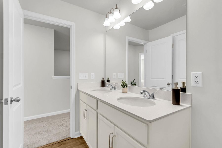 Furnished interior view inside a new home in Wildcat Chase, Summerville (Image 33).