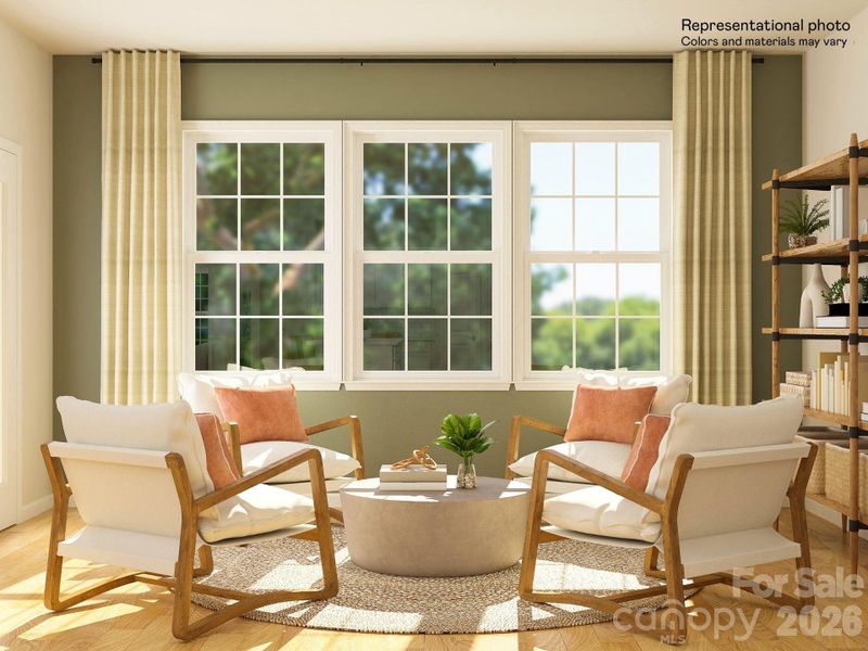 Furnished interior view inside a new home in Harris Mill, Indian Land (Image 12). Furnished interior view inside a new home in Harris Mill, Indian Land (Image 12).
