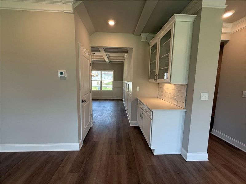 Furnished interior view inside a new home in , Hoschton (Image 8).