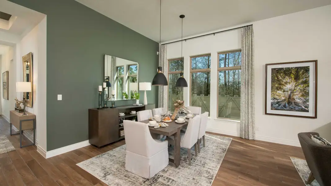 Furnished interior view inside a new home in Ramble, Celina (Image 14).