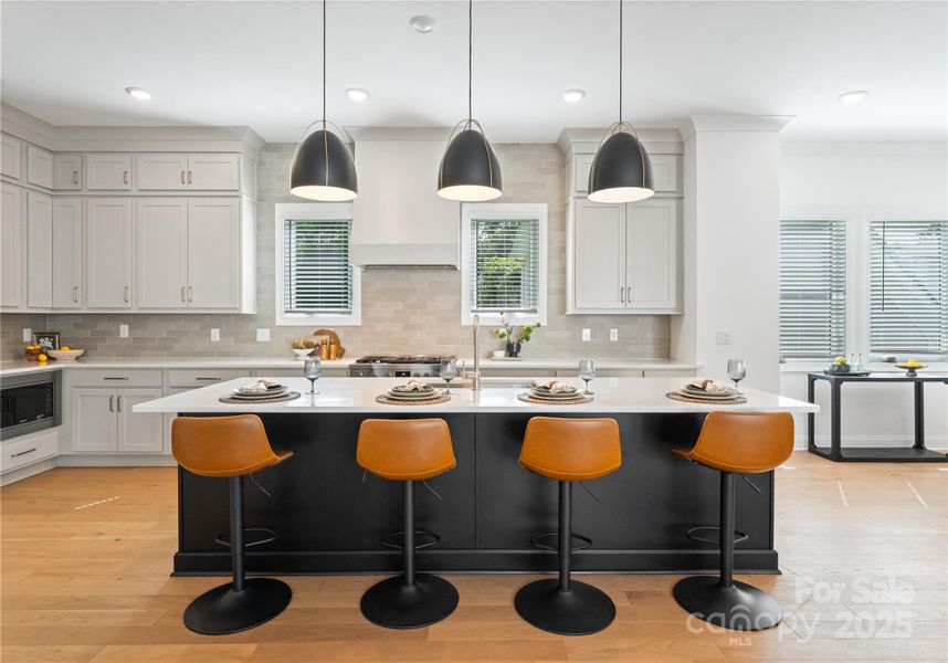 Furnished interior view inside a new home in , Charlotte (Image 9).