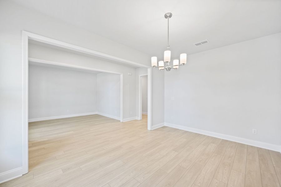 Spacious, unfurnished interior of a new home in Oakleaf Chase, Blythewood (Image 19). Spacious, unfurnished interior of a new home in Oakleaf Chase, Blythewood (Image 19).