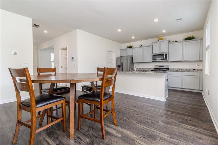 Furnished interior view inside a new home in Broder Farm, Stockbridge (Image 17).