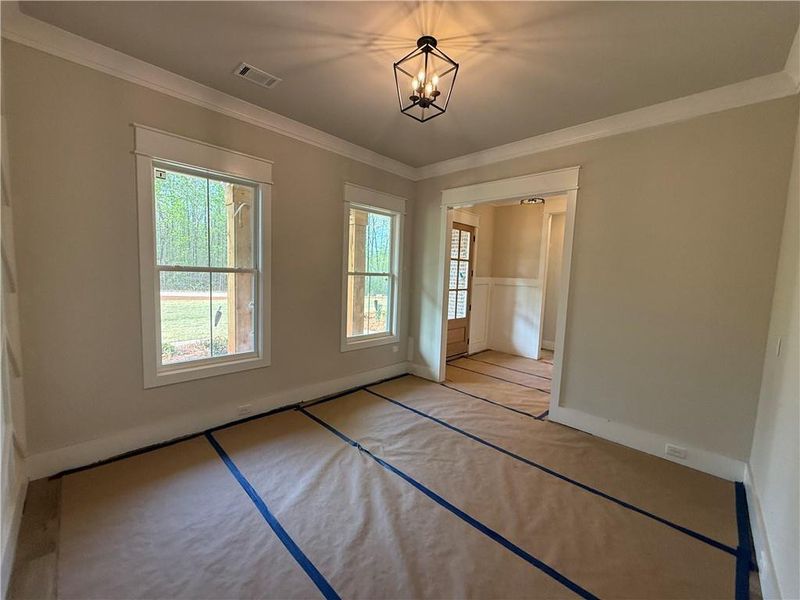 In-progress construction of a new home in , Pendergrass, GA (Image 20).