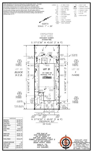 5535 frederick blf - site plan