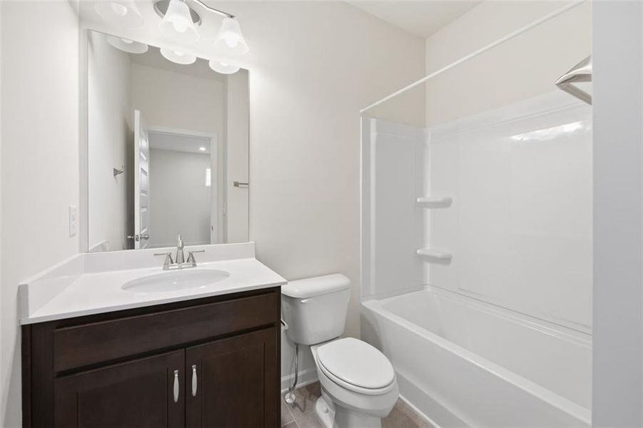 Furnished interior view inside a new home in , Powder Springs (Image 11).